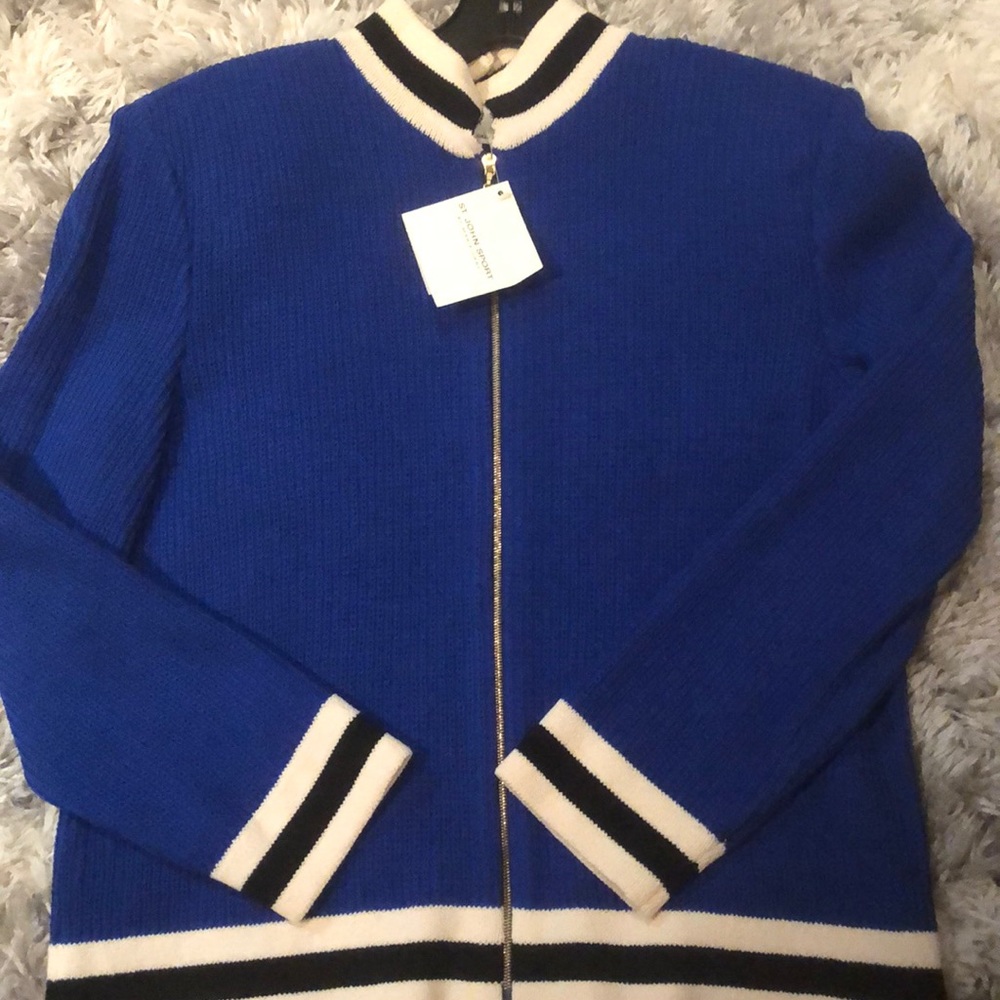 Brand new St. John blazer size 2 or 4 petite